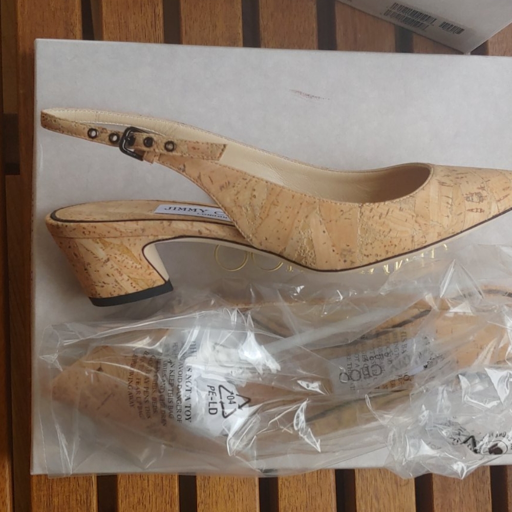 Jimmy choo cork shoes